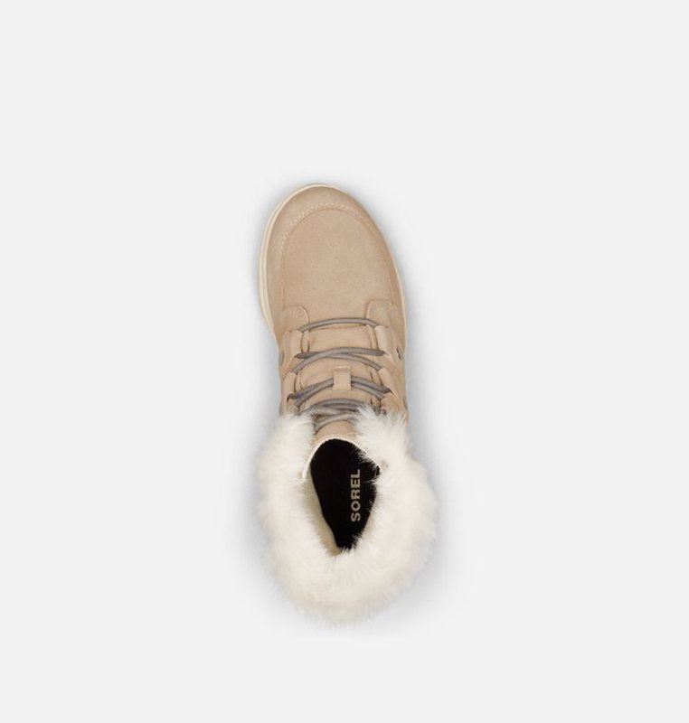 Sorel Dam Vinterkängor Khaki - Explorer™ Joan Låga - UYT-596742